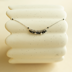 The Reign Necklace — clustered gemstone necklace on a fine chain, additional view 23