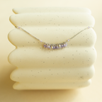 The Reign Necklace — clustered gemstone necklace on a fine chain, additional view 21