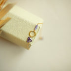The Solara — adjustable gemstone bracelet with gold-plated silver details, additional view 16
