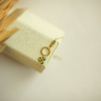 The Solara — adjustable gemstone bracelet with gold-plated silver details, additional view 13