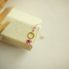 The Solara — adjustable gemstone bracelet with gold-plated silver details, additional view 9